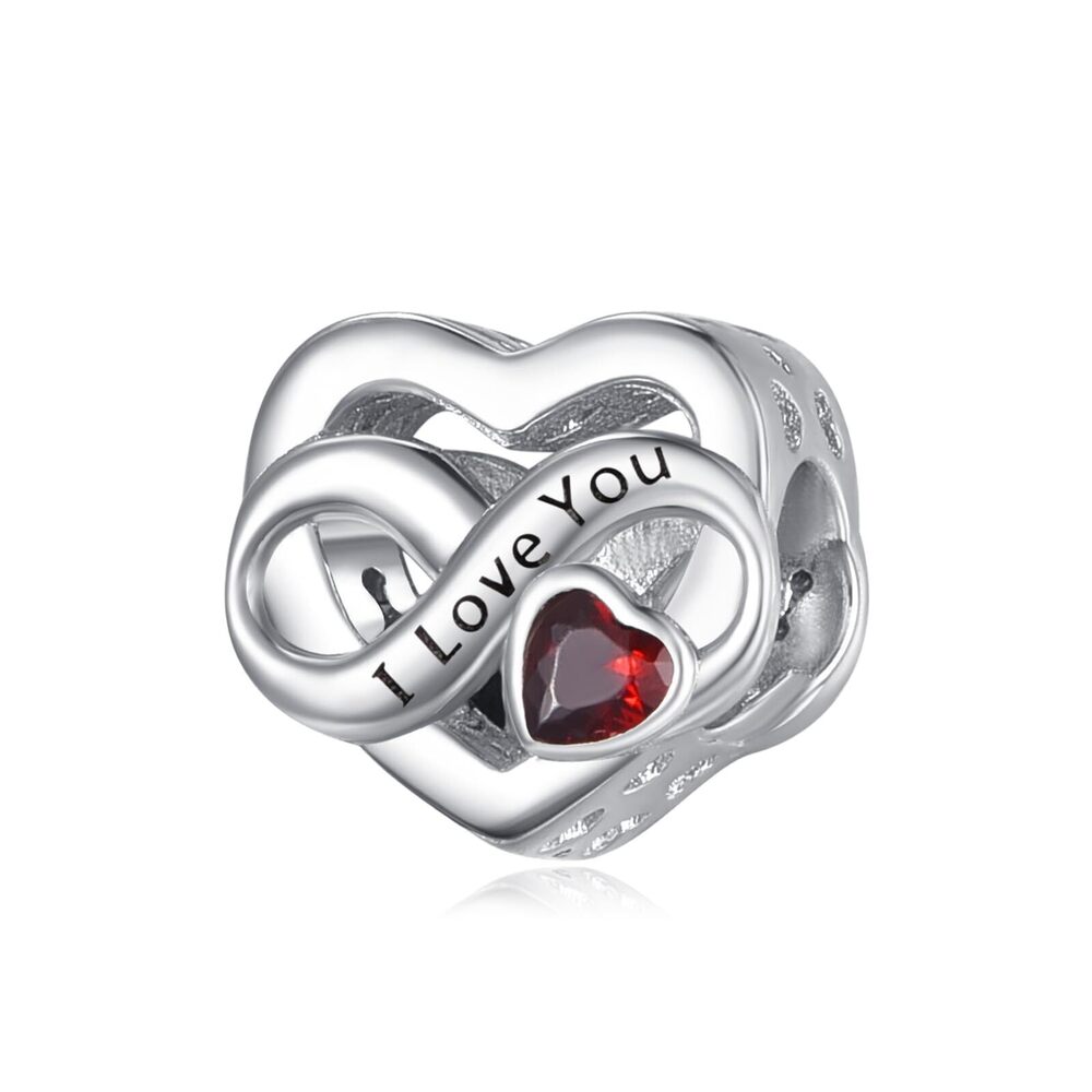 5025 Heart Charms Sister Bracelets 925 Sterling Silver Sisters Charm Fit